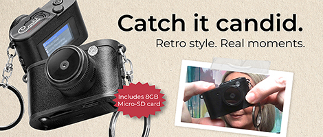 Candid mini camera